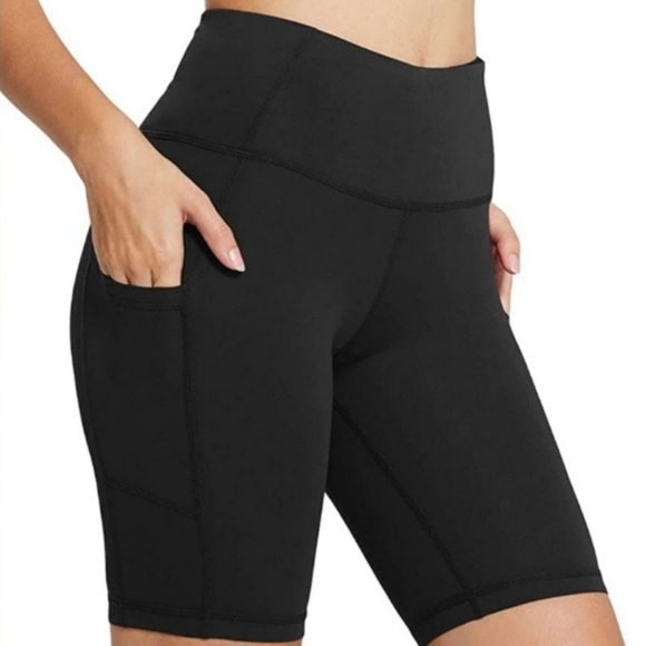 Baleaf Black Pull On Shorts Size M - Picture 1 of 6
